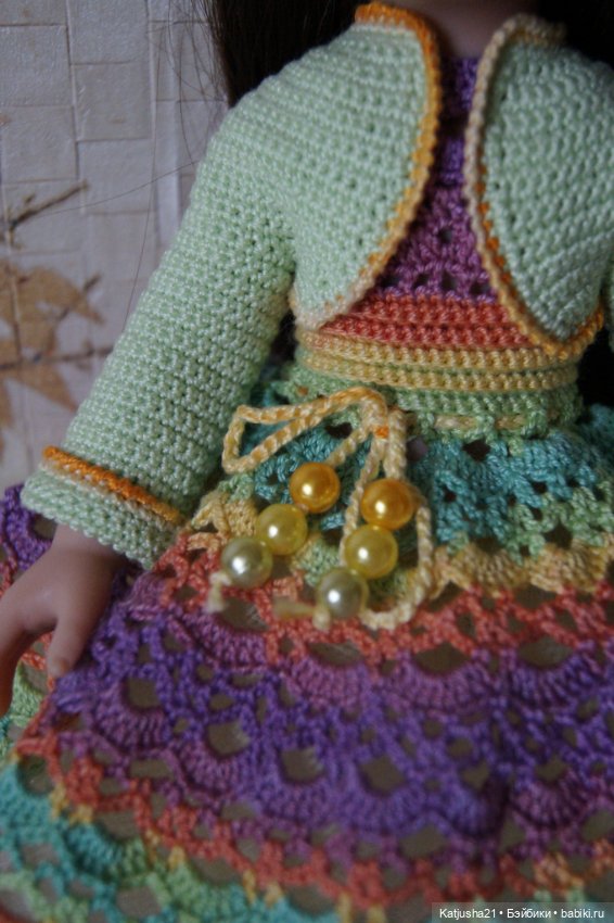 Наряд "Валенсия" для кукол Паола Рейна и им подобных (фото 3)