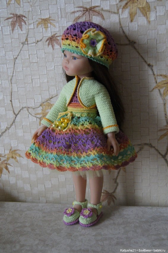 Наряд "Валенсия" для кукол Паола Рейна и им подобных (фото 2)