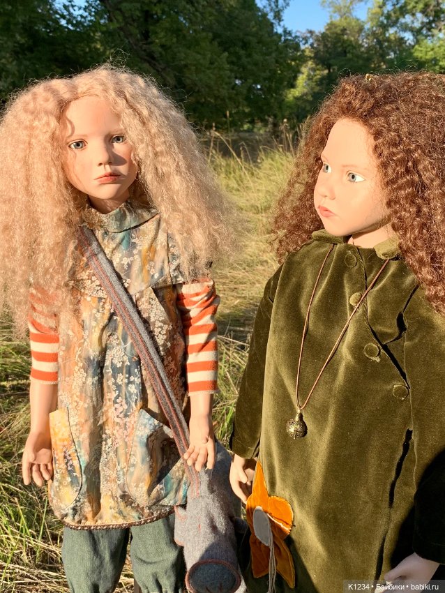 Хедвига, пойдём гулять! Hedwiga и Annelotte на прогулке. Моя парочка Zwergnase 90 см (фото 9)