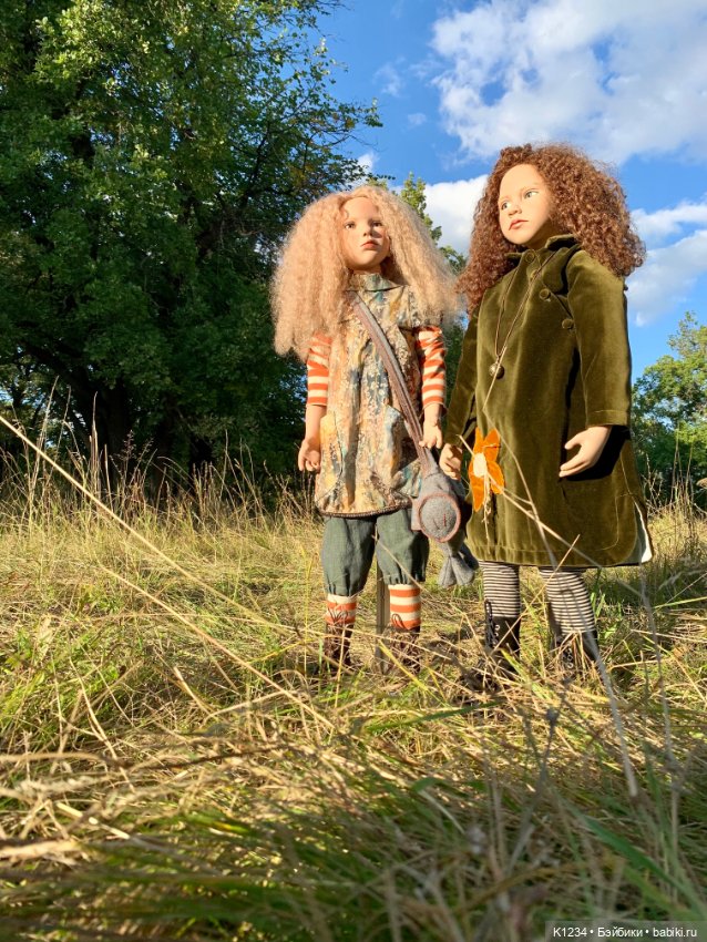 Хедвига, пойдём гулять! Hedwiga и Annelotte на прогулке. Моя парочка Zwergnase 90 см (фото 8)