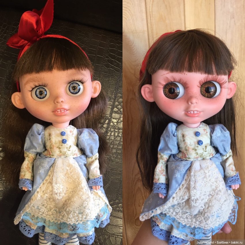 Мой первый ООАК виниловой куклы (фото 5)
