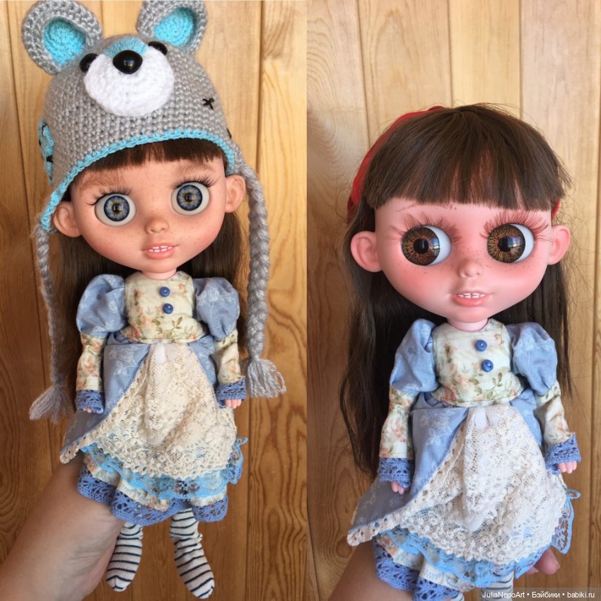Мой первый ООАК виниловой куклы (фото 4)