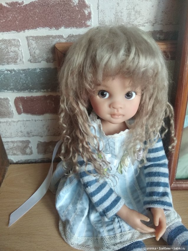 Мальвина — ООАК Paola Reina (Паола Рейна) и испанских кукол: перерисовка (фото 2)