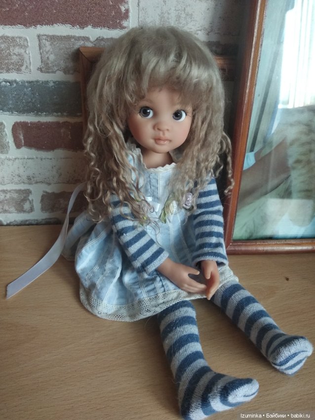 Мальвина — ООАК Paola Reina (Паола Рейна) и испанских кукол: перерисовка (фото 4)