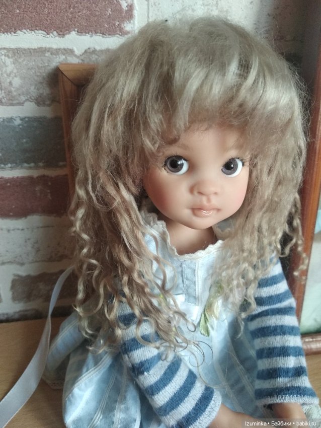 Мальвина — ООАК Paola Reina (Паола Рейна) и испанских кукол: перерисовка (фото 3)