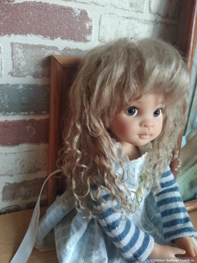 Мальвина — ООАК Paola Reina (Паола Рейна) и испанских кукол: перерисовка