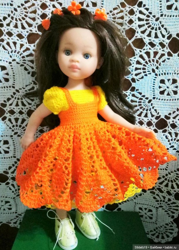 Кукольный гардероб: сарафанчики для кукол