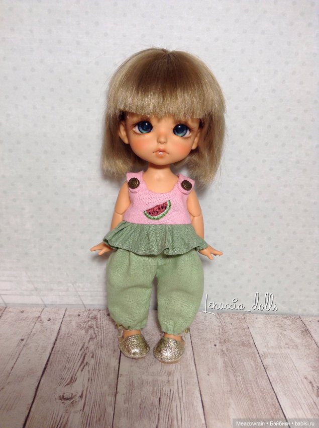 Вкусно-арбузно🍉 — Одежда и обувь для кукол BJD (БЖД): 1/3 (фото 5)