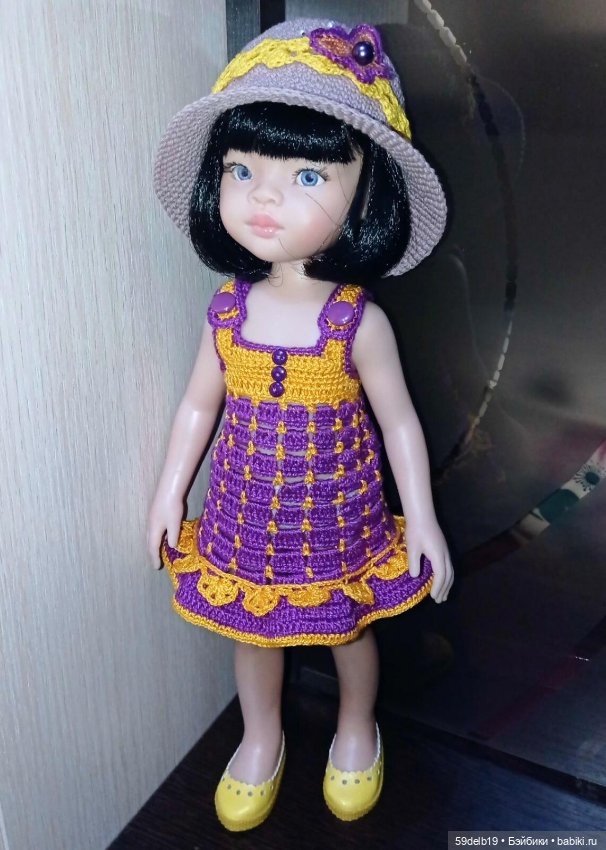 Кукольный гардероб: сарафанчики для кукол