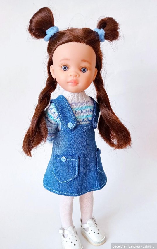 Кукольный гардероб: сарафанчики для кукол (фото 4)