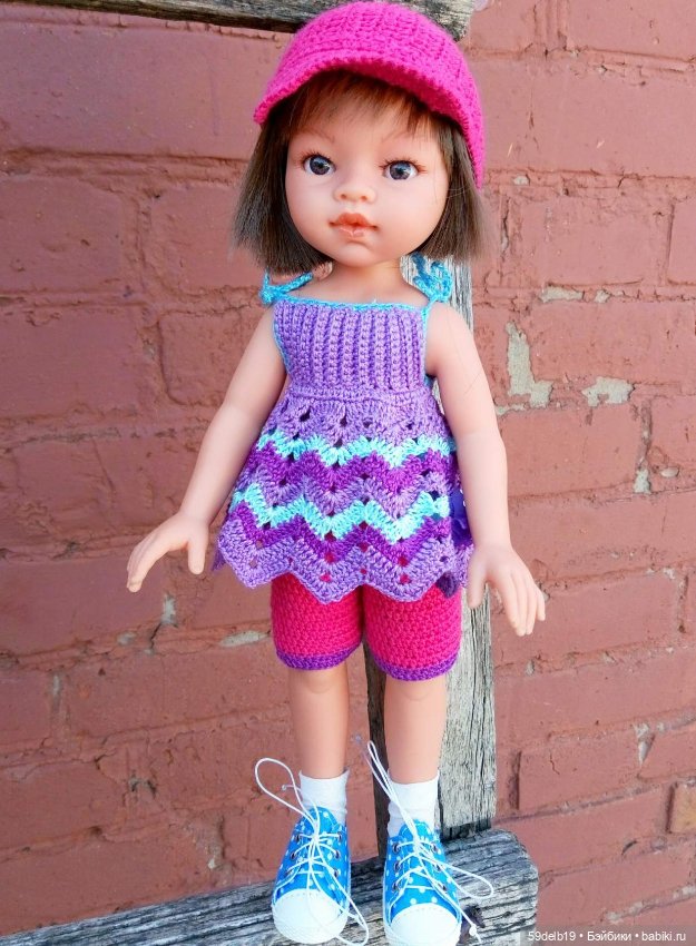 Кукольный гардероб: сарафанчики для кукол