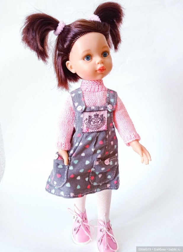 Кукольный гардероб: сарафанчики для кукол (фото 2)