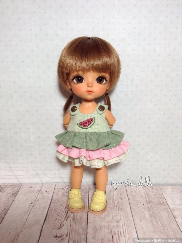 Вкусно-арбузно🍉 — Одежда и обувь для кукол BJD (БЖД): 1/3 (фото 2)