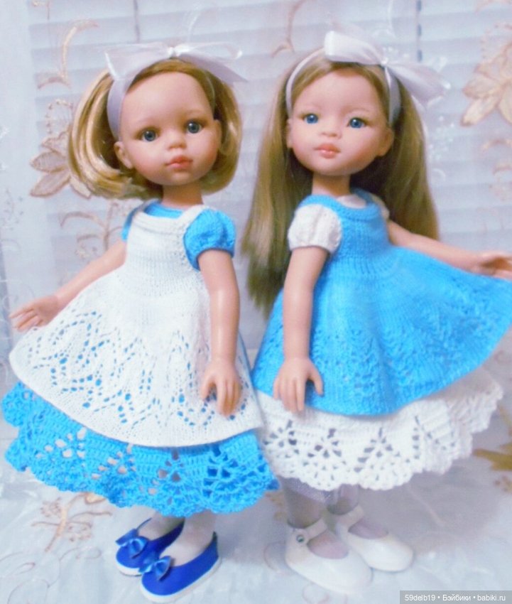 Кукольный гардероб: сарафанчики для кукол