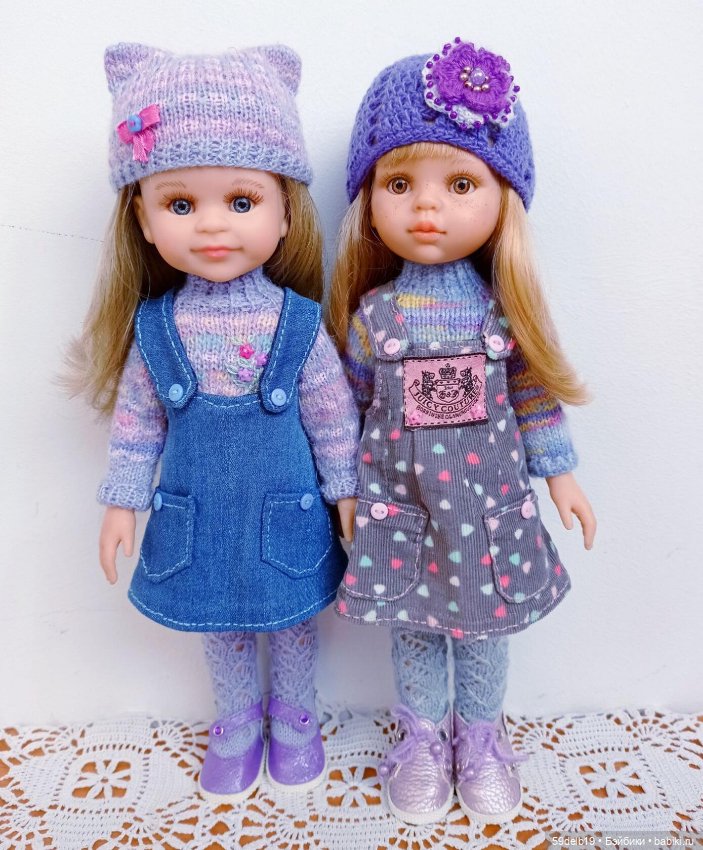 Кукольный гардероб: сарафанчики для кукол