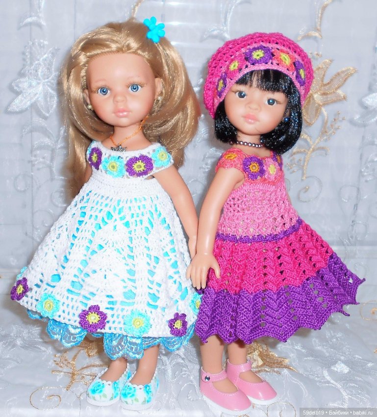 Кукольный гардероб: сарафанчики для кукол