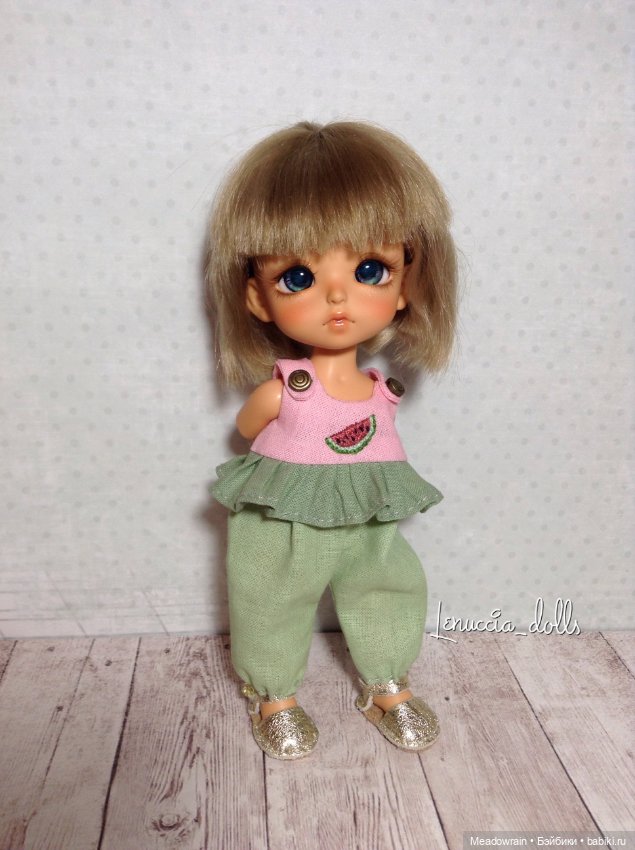 Вкусно-арбузно🍉 — Одежда и обувь для кукол BJD (БЖД): 1/3 (фото 4)