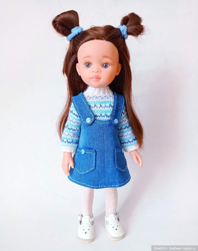 Кукольный гардероб: сарафанчики для кукол (фото 3)