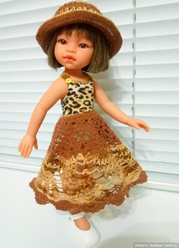 Кукольный гардероб: сарафанчики для кукол