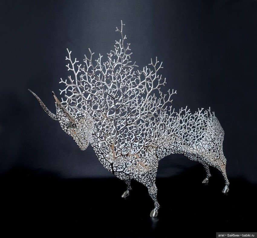 Кан Дон Хюн (Kang Dong Hyun) и его металлические скульптуры (фото 9)