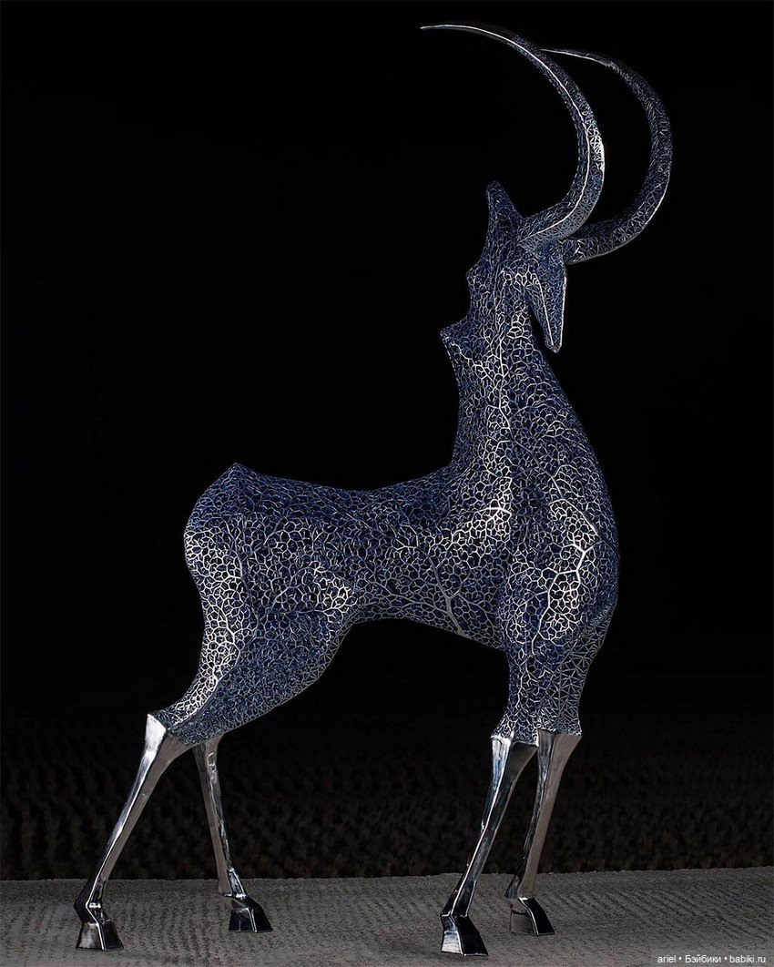 Кан Дон Хюн (Kang Dong Hyun) и его металлические скульптуры (фото 7)