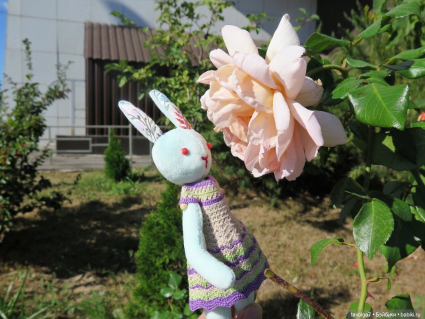 Зайка Мята и сентябрь — Авторские текстильные куклы: Вальдорфские