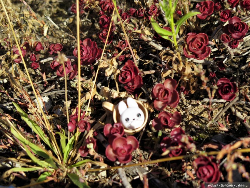 Зайка Мята и сентябрь — Авторские текстильные куклы: Вальдорфские