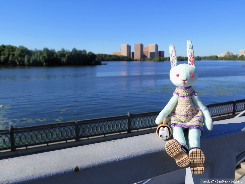 Зайка Мята и сентябрь — Авторские текстильные куклы: Вальдорфские