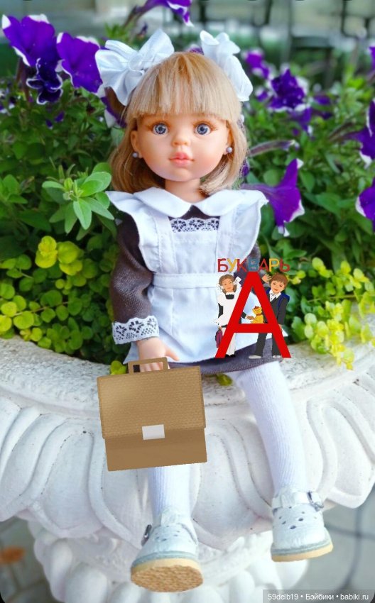 Наша Тая - первоклашка — Одежда и обувь для кукол своими руками: фото (фото 7)