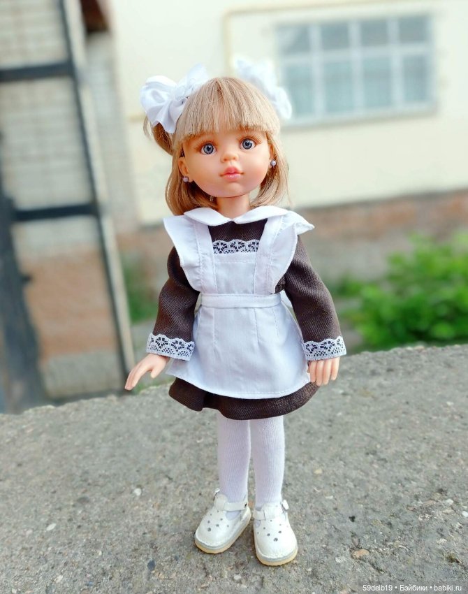 Наша Тая - первоклашка — Одежда и обувь для кукол своими руками: фото (фото 8)