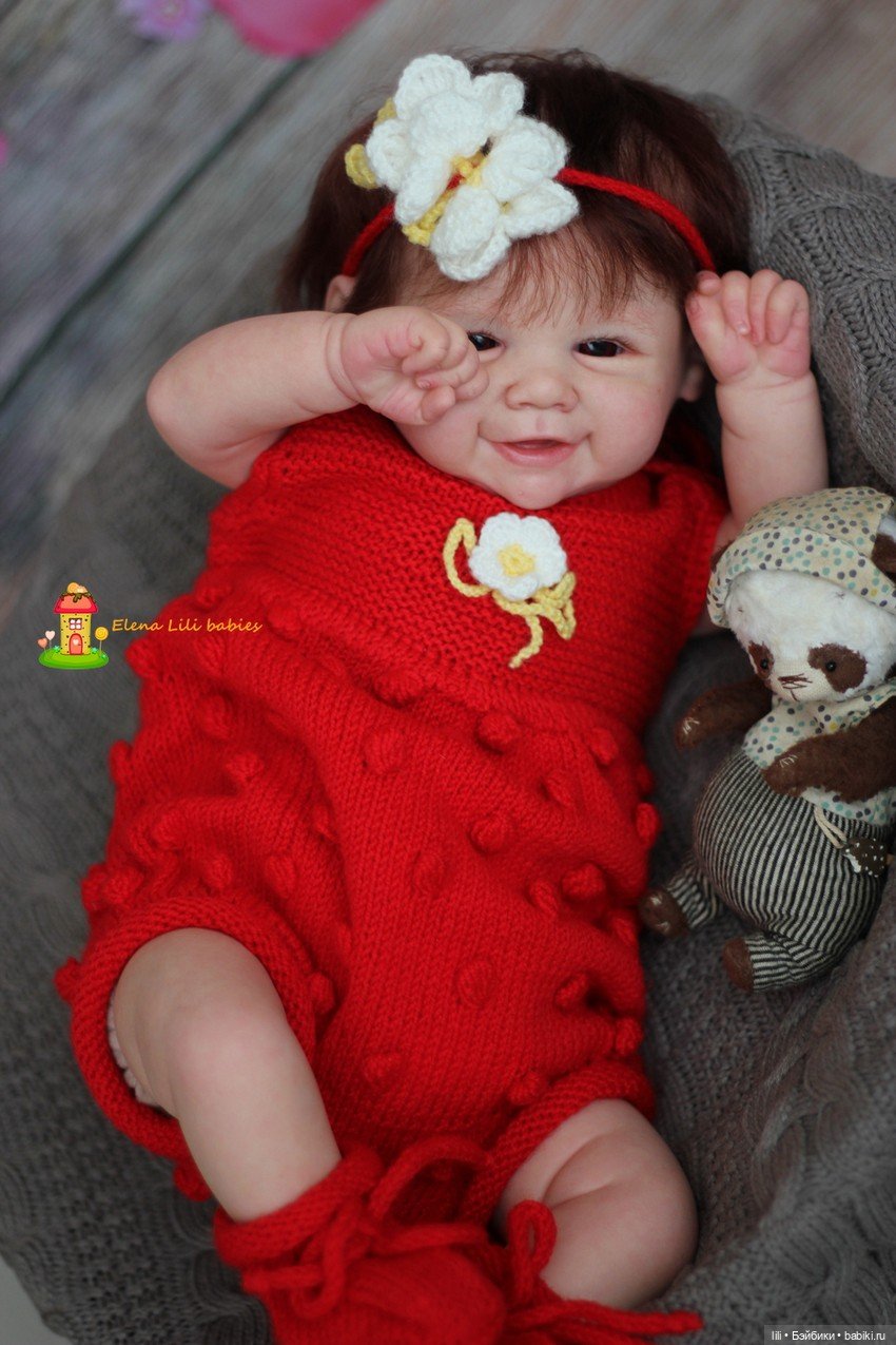 Куколка реборн Вивьен — Куклы Реборн (Reborn): работы мастеров (фото 10)