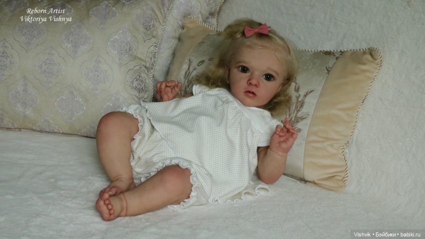 Мисси... малышка реборн Виктории Вишни (фото 3)