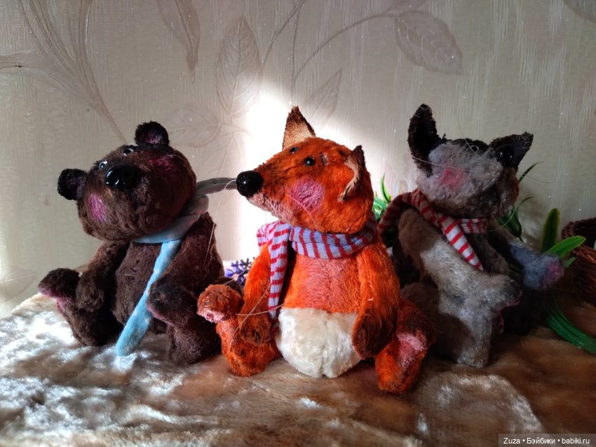 Товарищи с характером — Авторские мишки Тедди и друзья: фото