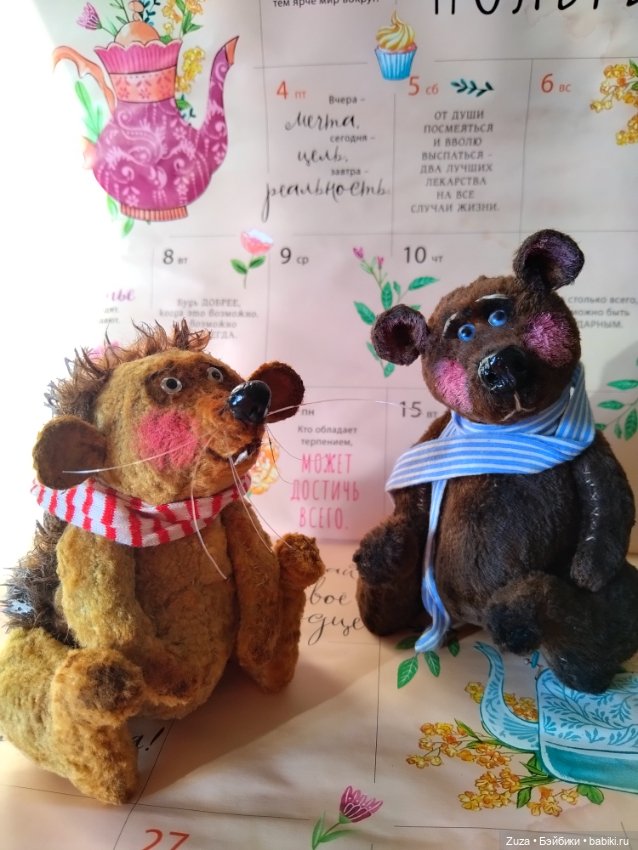 Товарищи с характером — Авторские мишки Тедди и друзья: фото (фото 10)