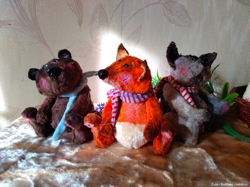 Товарищи с характером — Авторские мишки Тедди и друзья: фото