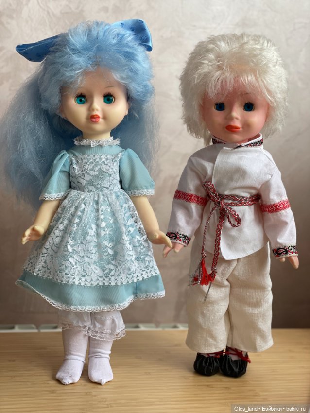 Пятна на советских куклах