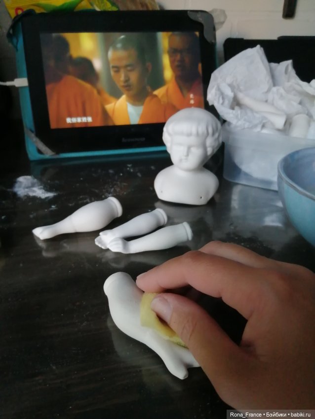 Фарфоровые медитации — Авторские фарфоровые куклы (OOAK): ручная работа (фото 4)