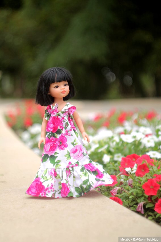 Цветочный сарафан в завершении лета (фото 2)