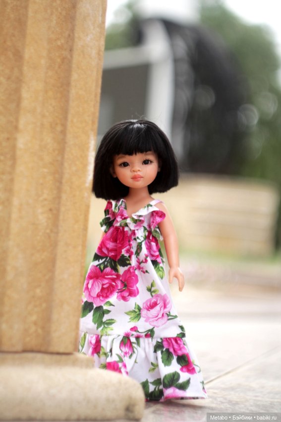 Цветочный сарафан в завершении лета