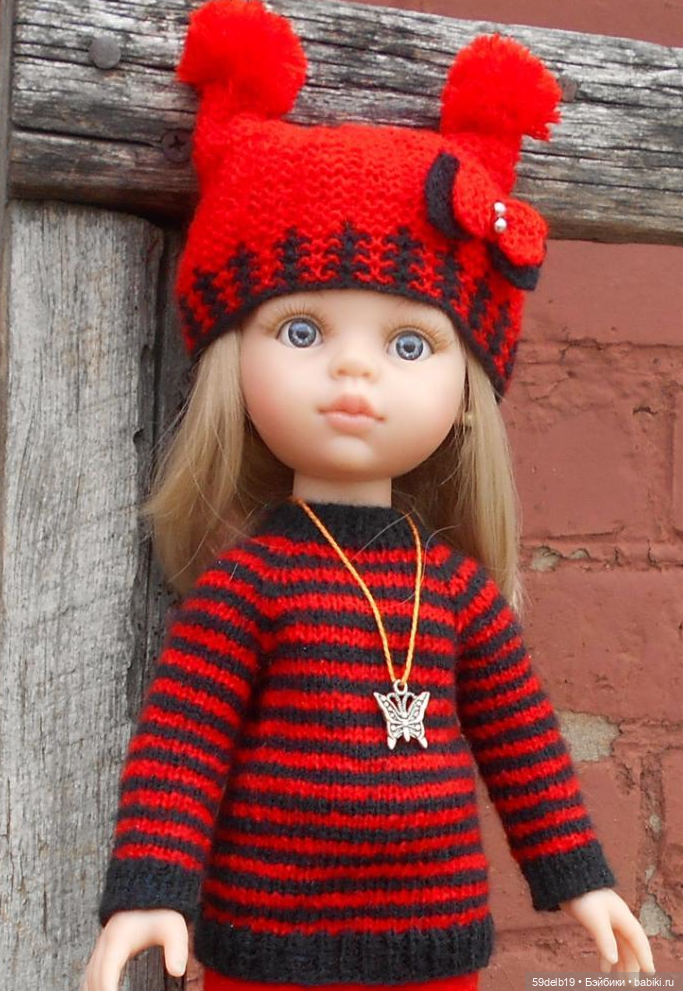 Кукольный гардероб: свитерочки, кофточки