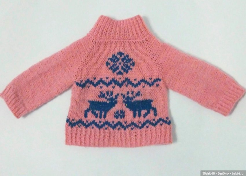 Кукольный гардероб: свитерочки, кофточки