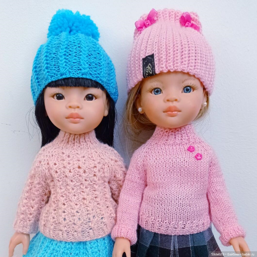 Кукольный гардероб: свитерочки, кофточки (фото 2)