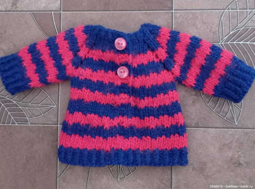Кукольный гардероб: свитерочки, кофточки