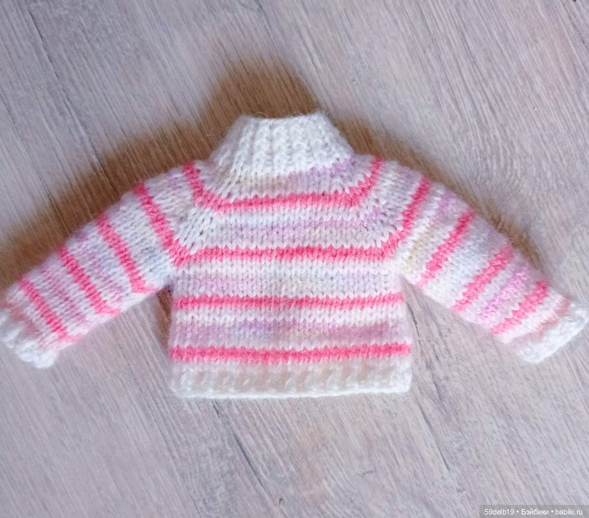 Кукольный гардероб: свитерочки, кофточки