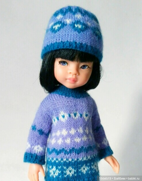 Кукольный гардероб: свитерочки, кофточки