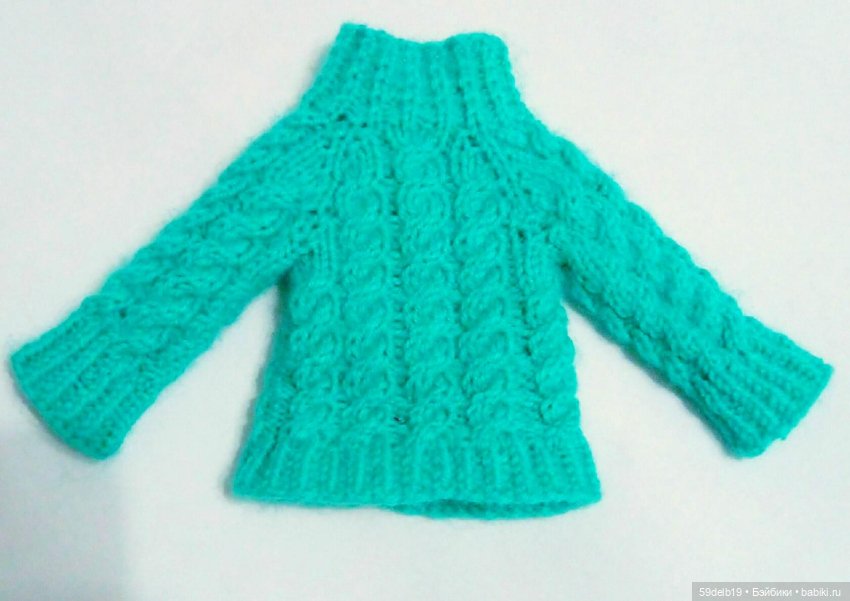 Кукольный гардероб: свитерочки, кофточки (фото 10)