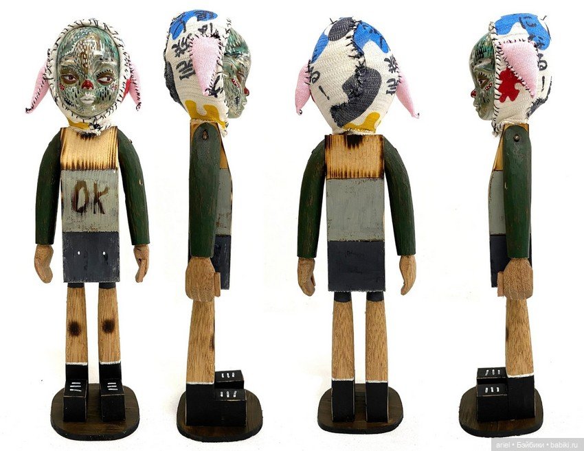 Деревянные персонажи от филиппинского художника Рина Барреры (Reen Barrera) (фото 5)