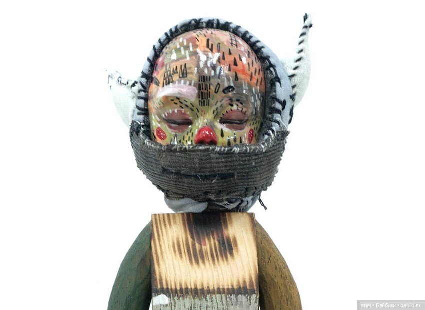 Деревянные персонажи от филиппинского художника Рина Барреры (Reen Barrera) (фото 3)