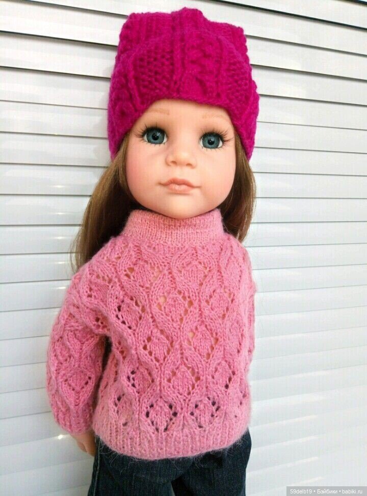 Кукольный гардероб: свитерочки, кофточки