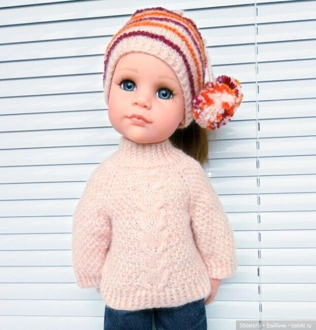 Кукольный гардероб: свитерочки, кофточки